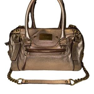 Dolce & Gabbana Shimmering Gold Satchel